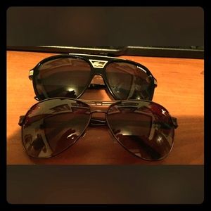 Louie Vuitton and Lacoste Sunglasses